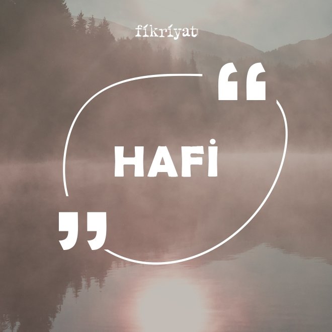📍 Hafi
