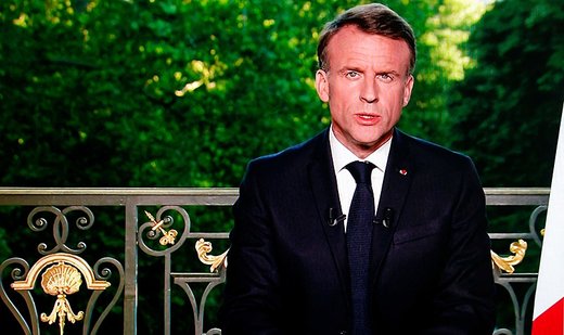Emmanuel Macron calls snap legislative elections in France