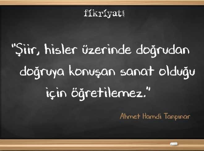 Neden şiir öğretilemez?