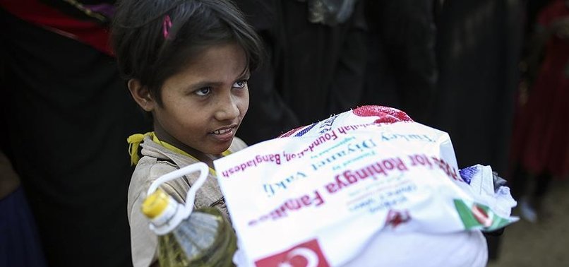 TURKISH AID GROUP GIVES FOOD, DIGS WELLS FOR ROHINGYA