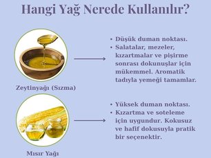 Hangi Yağ Nerede Kullanılır