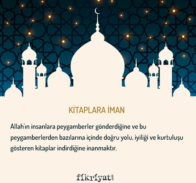 KİTAPLARA İMAN