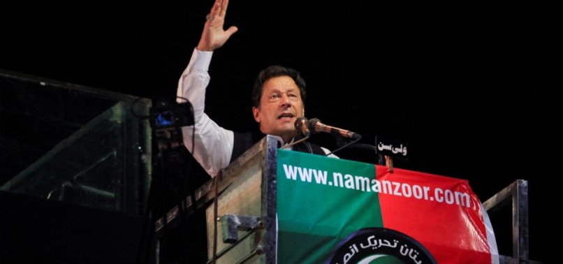 PAKISTAN LEADERS SAY NO FOREIGN PLOT IN EX-PM KHANS REMOVAL