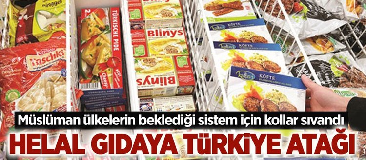 Helal gıdaya Türkiye atağı