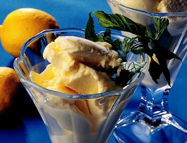 Limonlu Vanilyalı Ev Dondurması