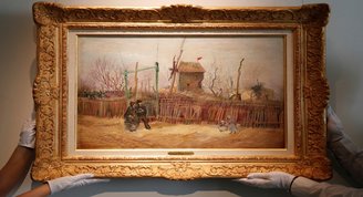 Van Gogh’un ‘Montmartre’da Bir Sokak Manzarası’ eseri ilk kez görüntülendi