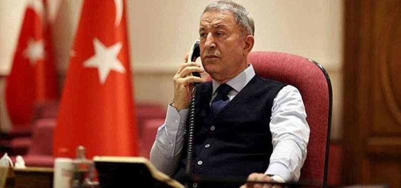 TURKISH, UKRAINIAN MINISTERS HOLD PHONE CALL TO DISCUSS GRAIN EXPORT