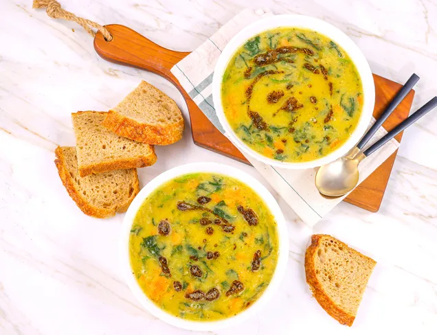 Sebzeli Mercimek Çorbası