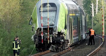 Police say 12 injured in northern Germany rail crash