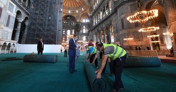 Istanbul's iconic Hagia Sophia ready for Friday worship - governor