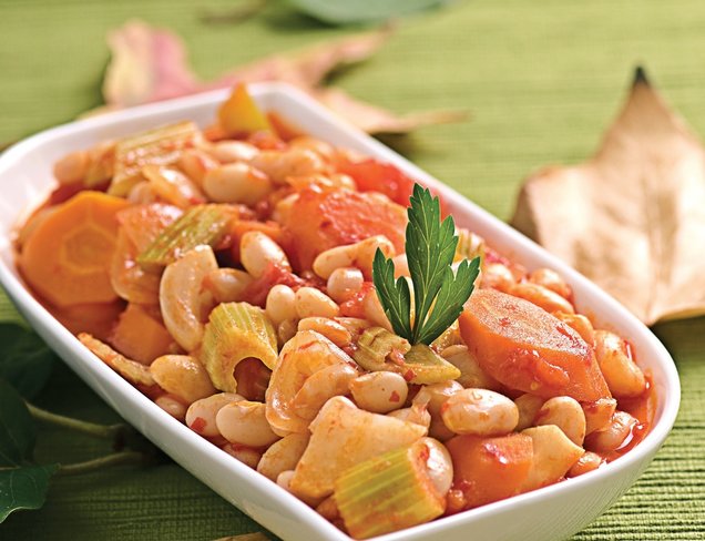 Sebzeli Kuru Fasulye