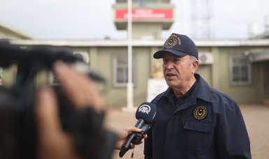 Around 60,000 Syrians in Türkiye voluntarily returned home since quakes: Defense chief