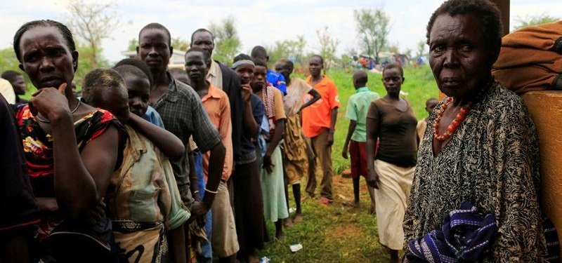 Famine-hit South Sudanese eating tree leaves to survive