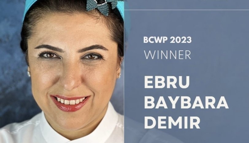 ŞEF EBRU BAYBARA DEMİR 2023 BASQUE CULINARY WORLD PRIZE'I KAZANDI