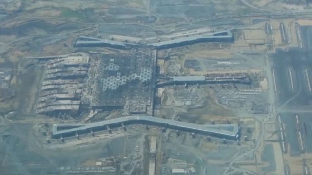İstanbul Yeni Havalimanı’nın son hali  havadan görüntülendi
