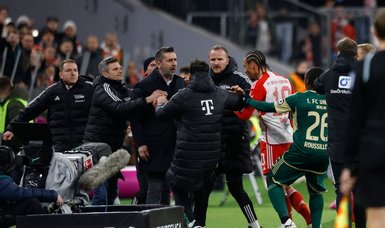 Union Berlin coach banned for 3 games for striking Bayern's Sané