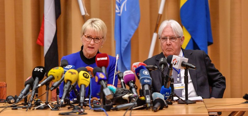 UN-SPONSORED PEACE TALKS FOR YEMEN START IN SWEDEN