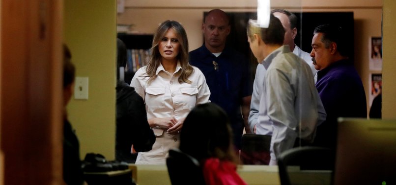 FIRST LADY MELANIA TRUMP VISITS DETAINED IMMIGRANT CHILDREN