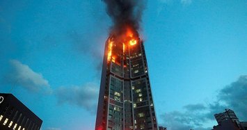 Dozens injured after fire engulfs South Korean high-rise apartment