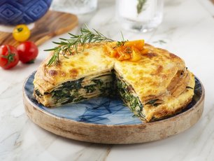 Ispanaklı Krep Börek