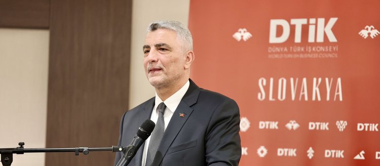 Bakan Bolat, Slovakya’da Dünya Türk İş Konseyi toplantısına katıldı