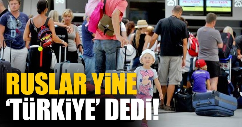 Rus turistlerin eylül-ekim tercihi yine Türkiye