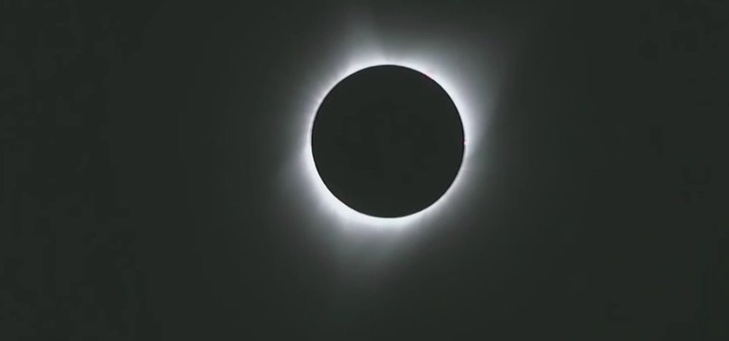 TOTAL SOLAR ECLIPSE COMPLETES PATH ACROSS AMERICA