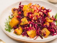 Mor Lahanalı Patates Salatası