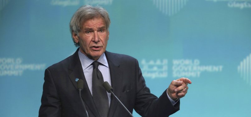 HOLLYWOOD STAR HARRISON FORD ATTACKS WORLD LEADERS WHO DENY GLOBAL WARMING