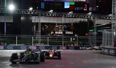 Verstappen overcomes five-second penalty to win F1 Las Vegas GP