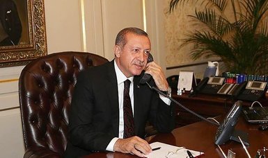 Turkish president holds phone calls with Afghan, Iranian, Togolese leaders