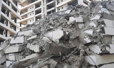 Two killed in building collapse in Lagos, search for survivors on