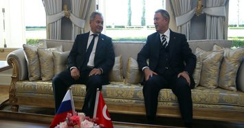 Turkish, Russian defense ministers meet for Syria talks