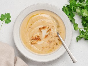 Pastırmalı Karnabahar Çorbası