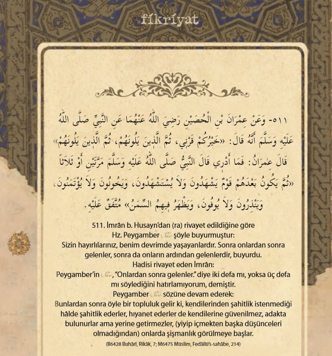 Sade yaşamaya dair 25 hadis