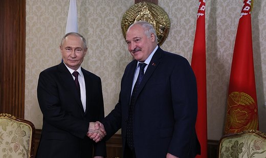 Russian, Belarusian presidents address security issues