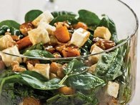 Balkabaklı Ispanak Salatası