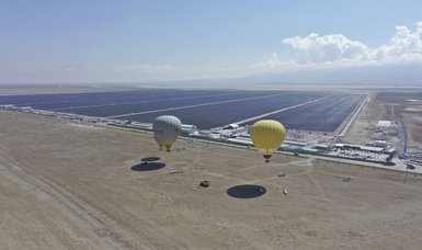 First phase of Turkey’s biggest solar power plant completed