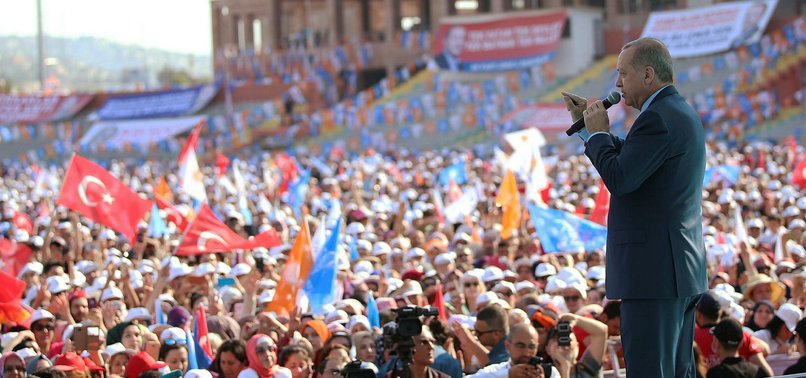 TURKEYS ERDOĞAN LAUNCHES ELECTION CAMPAIGN FOR SNAP POLLS ON JUNE 24
