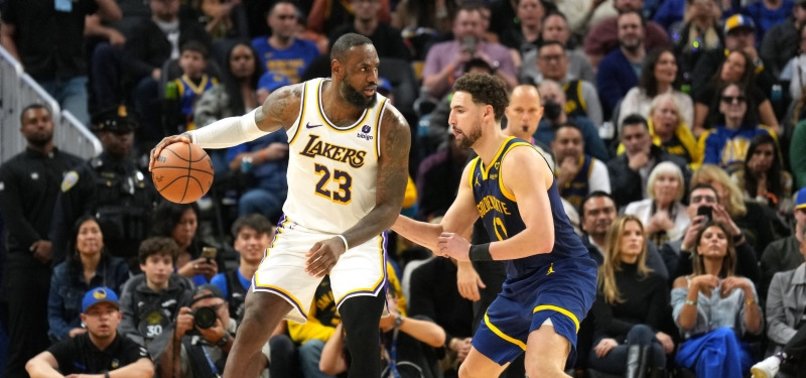 LEBRON JAMES TRIPLE-DOUBLE LIFTS LAKERS OVER WARRIORS IN 2OT