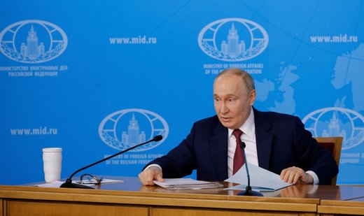 Conditional ceasefire announcement from Russian leader Putin!