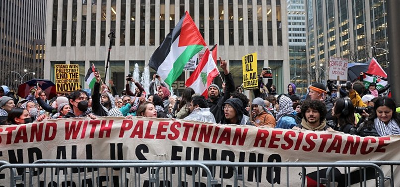 Ribuan Warga AS Demo Tolak Dukungan Biden untuk Israel