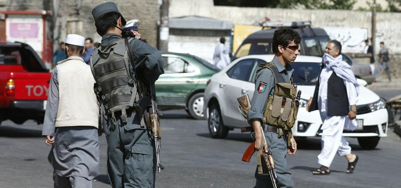 10 AFGHAN POLICE KILLED IN TALIBAN ATTACK