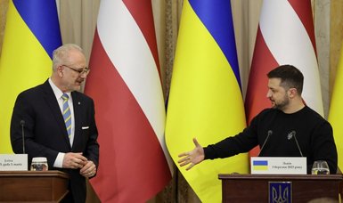 Latvia to support Ukraine in bringing ‘Russian criminals’ to justice: Ukraine's president