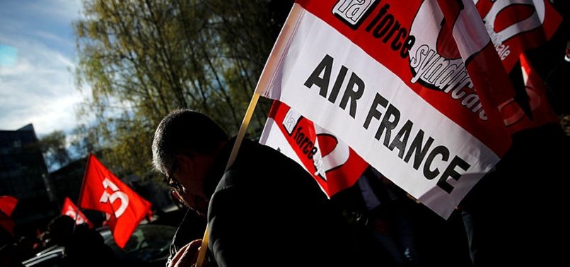 ONGOING STRIKES HIT AIR FRANCE, STATE RAILS