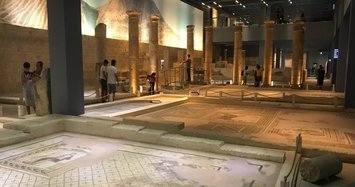 Record number of tourists visit Turkish mosaic museum