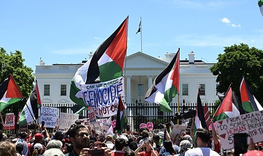 ’Biden, We Are Your Red Line,’: pro-Palestinian protesters surrounding W.House