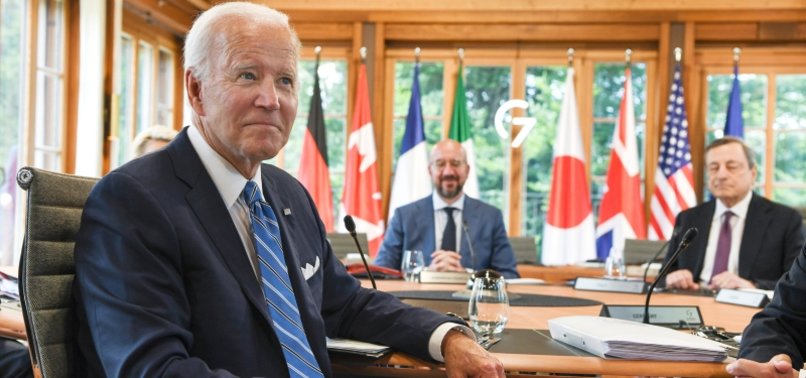 G7 AIMING FOR $600 BN GLOBAL INFRASTRUCTURE PROGRAMME: BIDEN