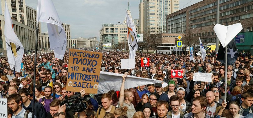 THOUSANDS RALLY IN MOSCOW FOR INTERNET FREEDOM