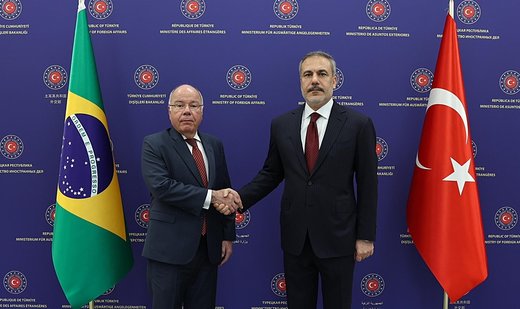 Türkiye hails Brazil’s stance on Gaza: Foreign minister